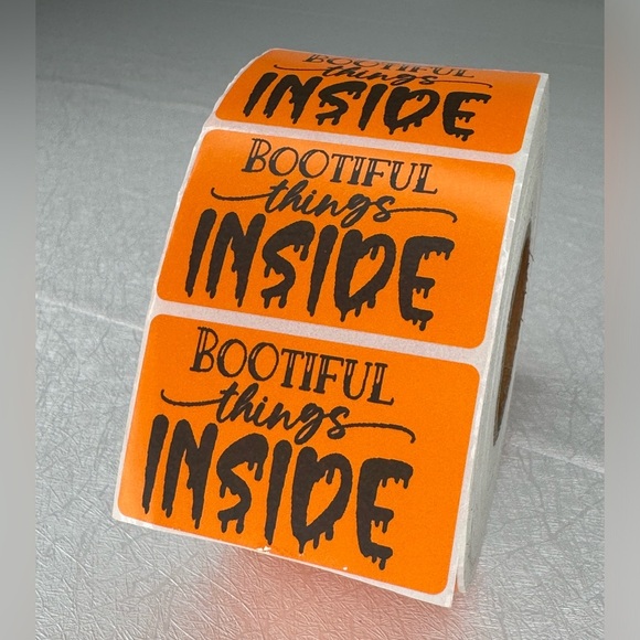 Boo-tiful Things Inside Sticker Halloween Sticker, Ghost Sticker, Packaging - Picture 7 of 11